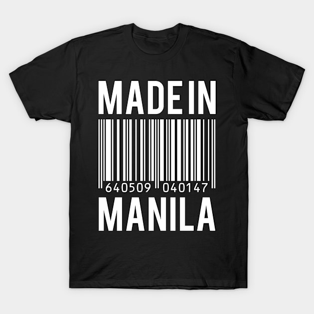 Made In Manila T-Shirt by winwinshirt